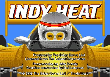 Indy Heat screen shot title